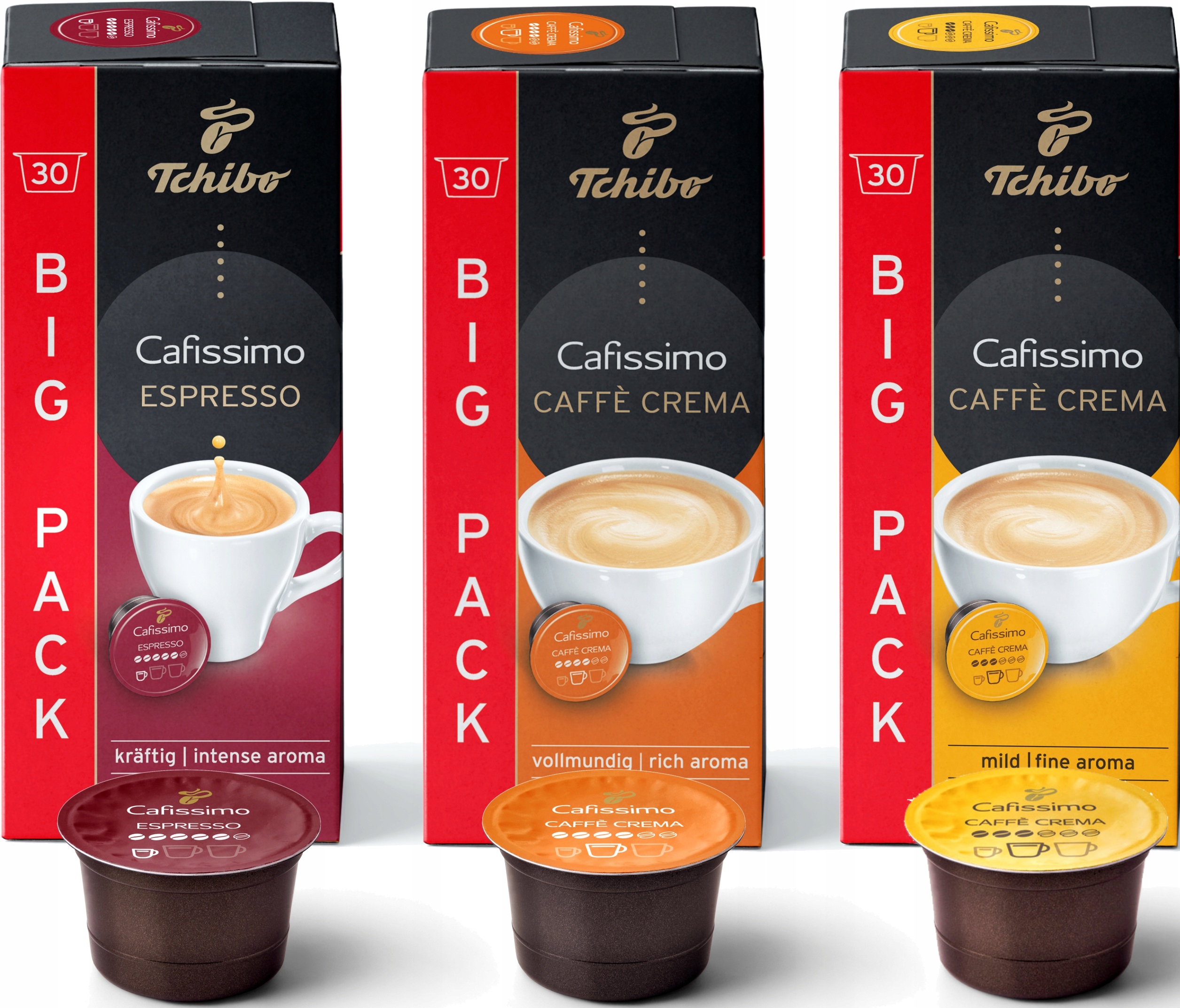 Káva Tchibo Cafissimo Set Crema 90 Kapslí
