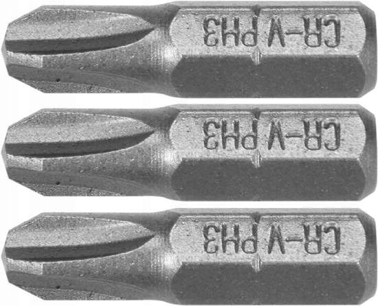 

Sthor Bity 1/4"X25 MM PH1, PH2, PH3 3 Szt