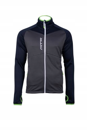 GTS301731M Pánská fleecová mikina s kapucí Graphite velikost 3XL