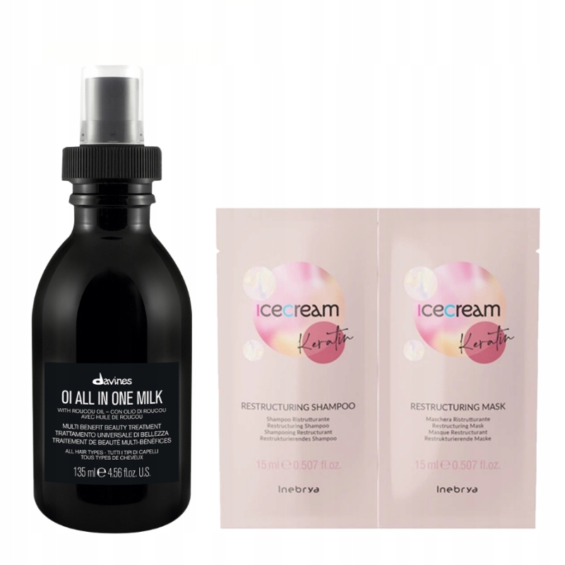 Davines Oi One Milk 135 ml hydratační mléko vzorek 2x15 ml Bonus