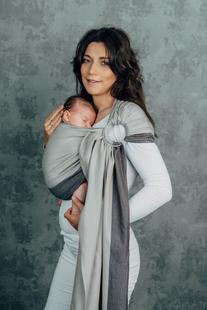 Chusta kółkowa LennyLamb - Cool Grey EAN (GTIN) 5907557774673