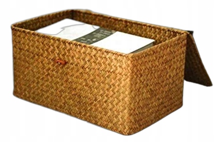 

Pojemnik Organizer Trawa Morska Pleciony Orange XL