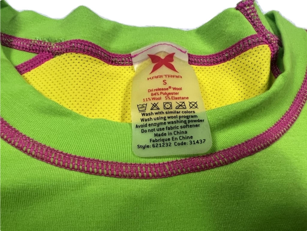 KARI TRAA LONGSLEEVE KOSZULKA Z MERINO Kolekcja brak informacji