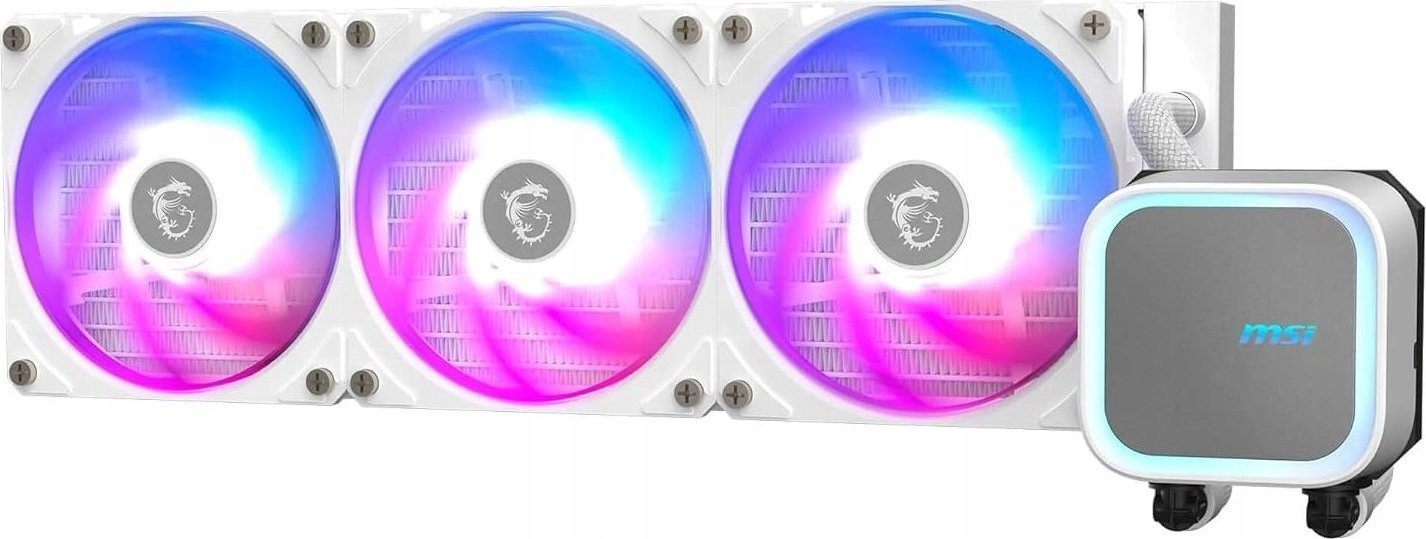 Chłodzenie wodne Msi Mag CoreLiquid A13 240 White (360-7ZWDA21-L80)