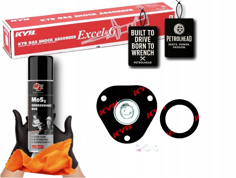 Polštář Tlumiče Přední L/p Toyota Avensis Verso #Petrolhead Pro+ Kit1