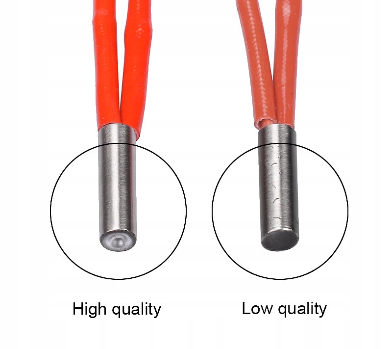 grzałka ceramiczna do drukarki 3D, 12V, 40W, 1,5 m Producent Inna