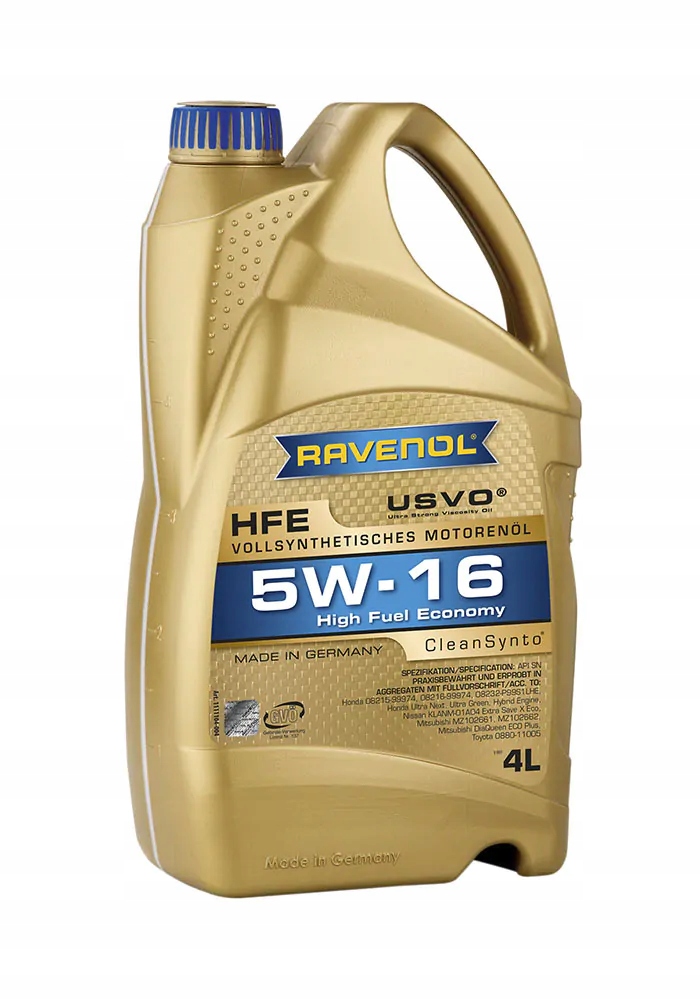 Motorový olej Rav Hfe Sae 5W16 4L Ravenol