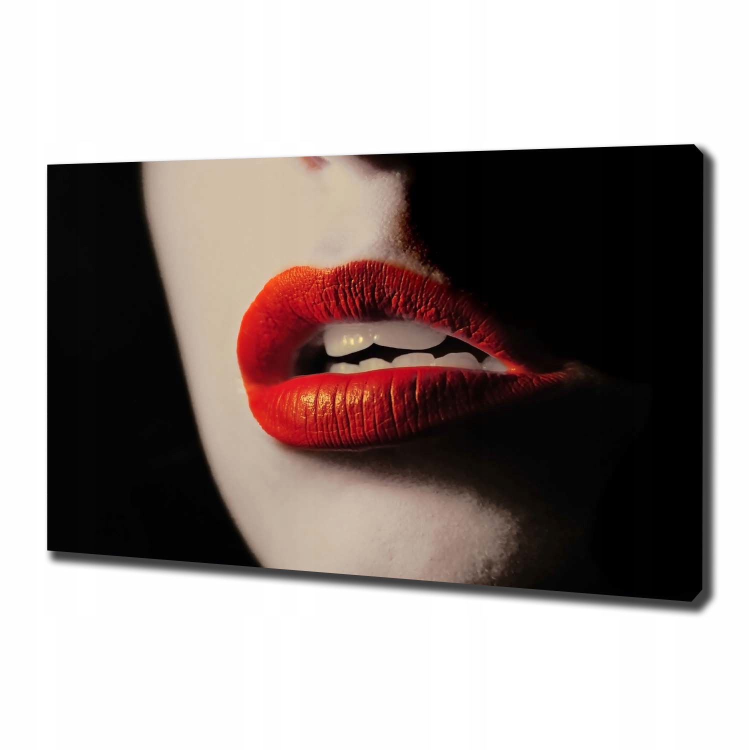 

Foto obraz na płótnie Czerwone usta 100x70 cm