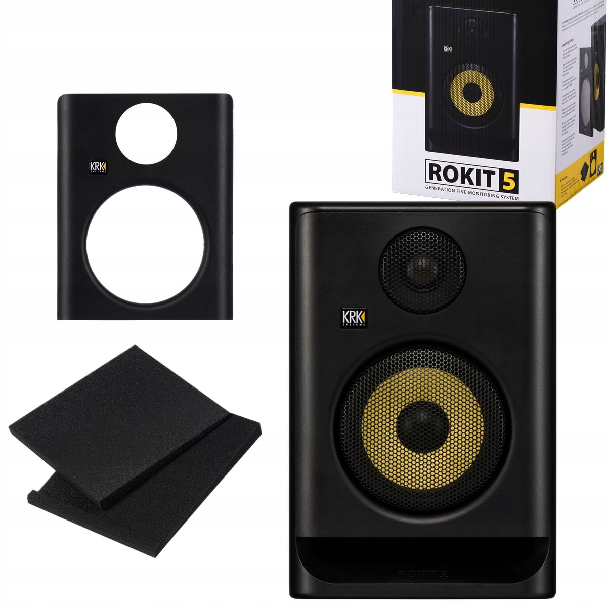 KRK ROKIT 5 G5 RP5 G5 CZARNY MONITOR STUDYJNY AKTYWNY