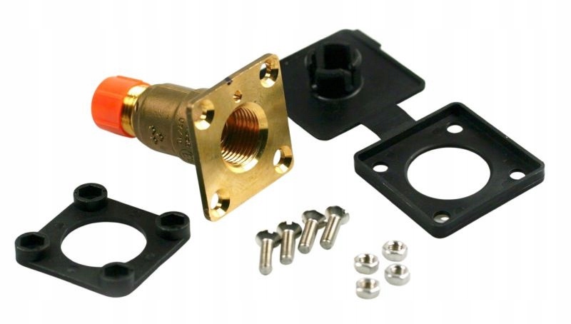 Gniazdo do napełniania butli gazowych LPG GAZ BANK GAS proste W21,8 z klapk