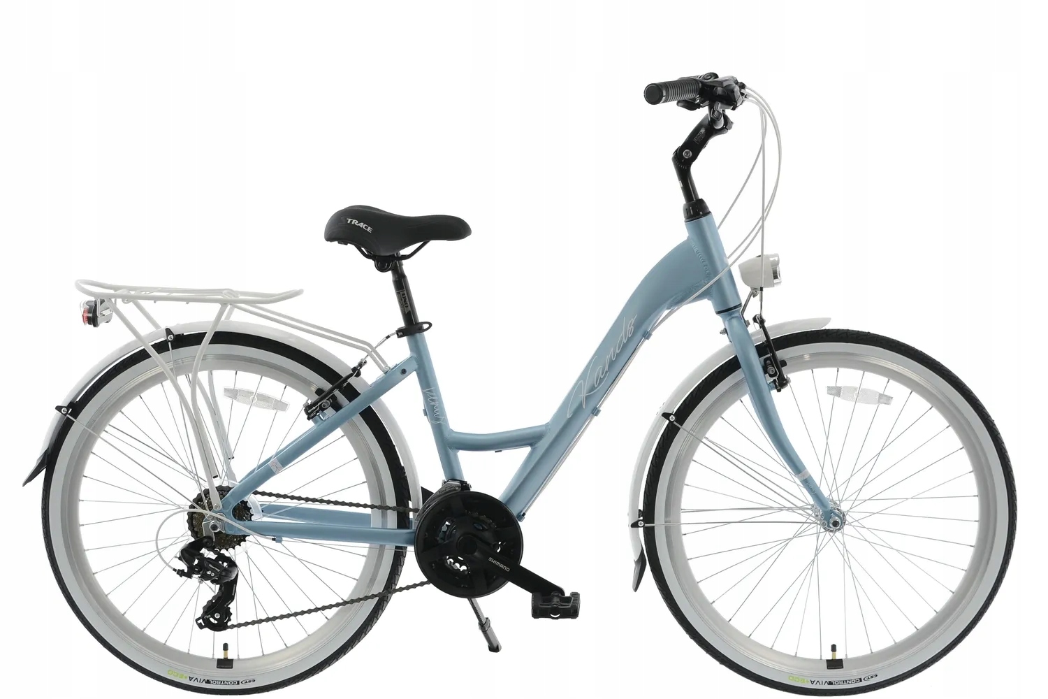 Rower 26' Kands Venus 15" błękitny mat 2025- na komunię