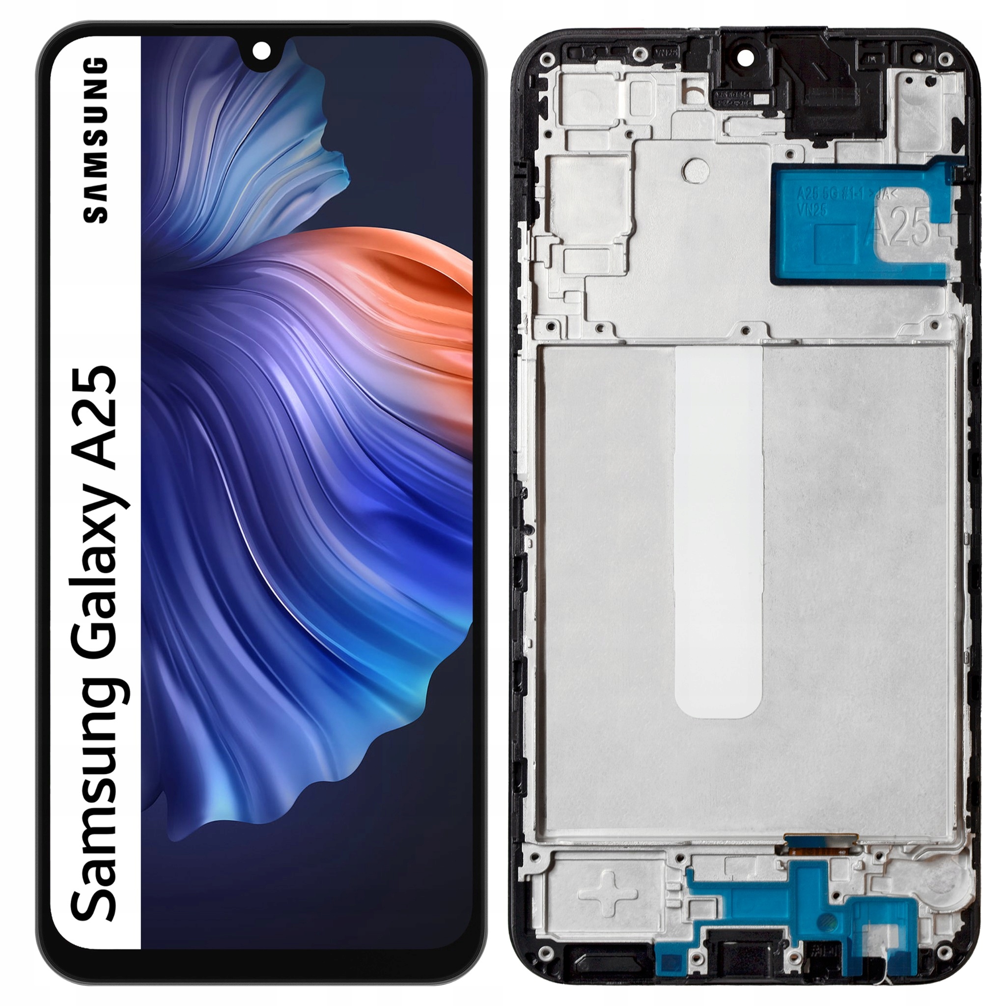 Displej pro Samsung Galaxy A25 LCD displej Incell Rámeček SM-A256E SM-A256B