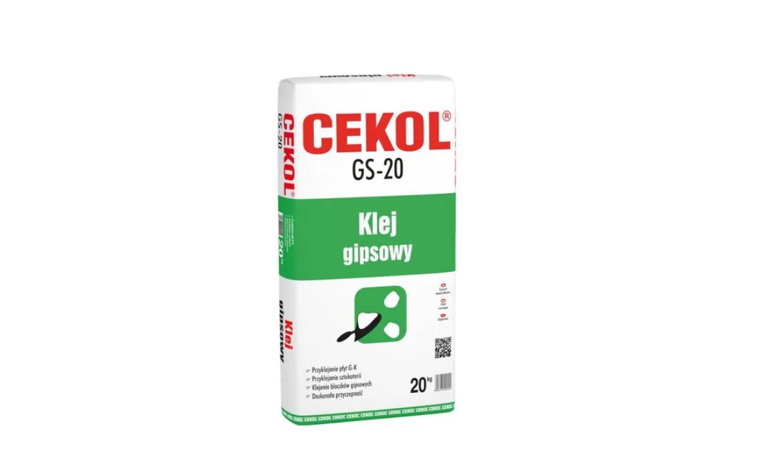Cekol Klej gipsowy GS-20 20KG