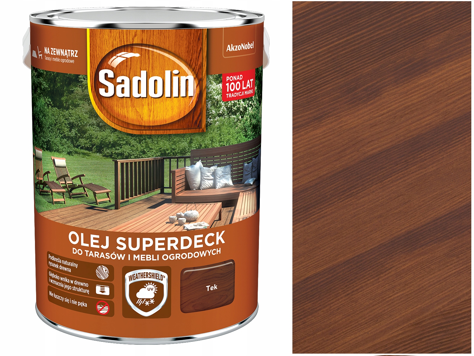 Sadolin Superdeck olej do tarasu Tek 10L