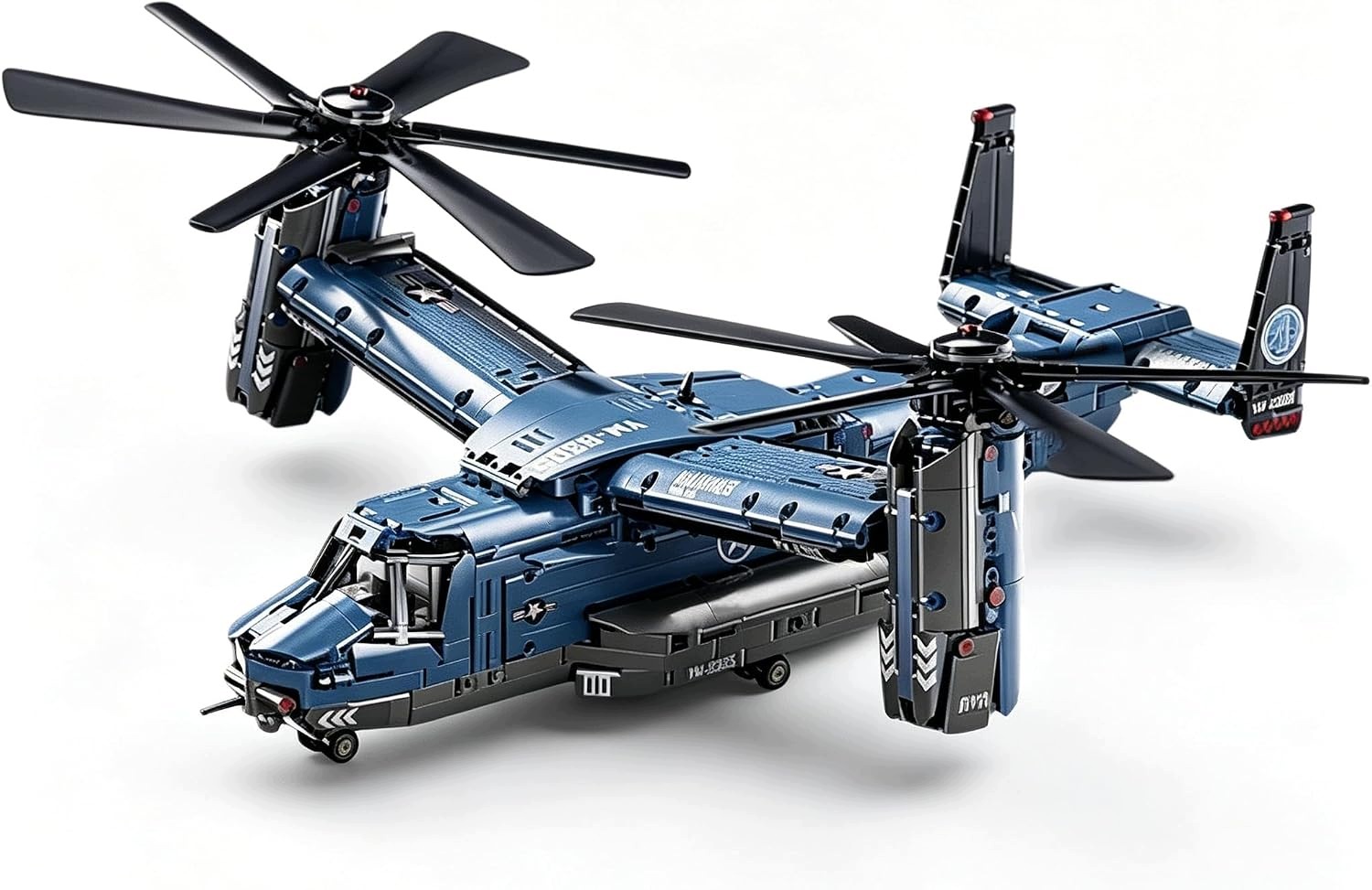 Klocki Osprey 1480EL Model Helikoptera Wojskowego Samolot Tiltrotor Zabawka