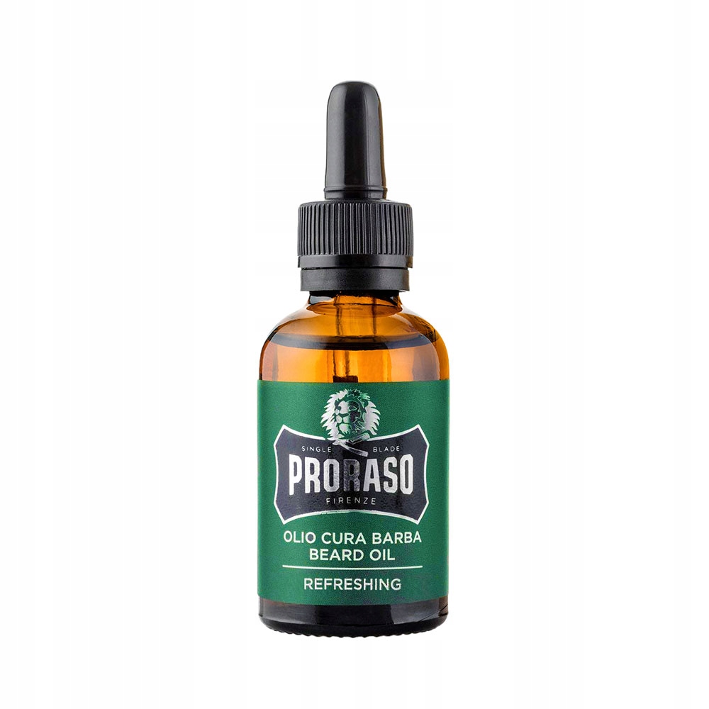 PRORASO Olejek do brody Refreshing 30ml Beard Oil Stan opakowania oryginalne