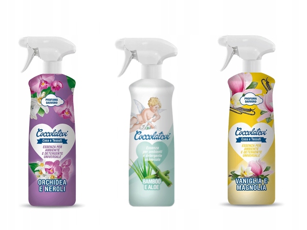 Levně Coccolatevi Sada 3 čisticích prostředků univerzální 750 ml