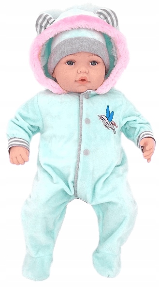 

Lalka Bobas 45cm Mówi I ŚPIEWA,dociążona groszkiem