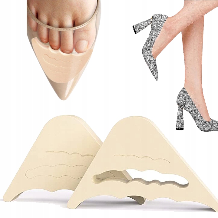 

Piankowe wypełniacze do butów szpilek Beżowe