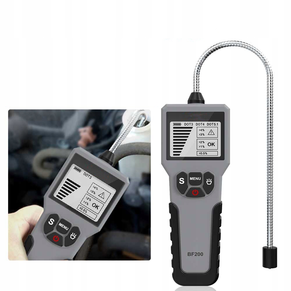 ЦИФРОВОЙ ТЕСТЕР ТОРМОЗНОЙ ЖИДКОСТИ DOT 3 4 5