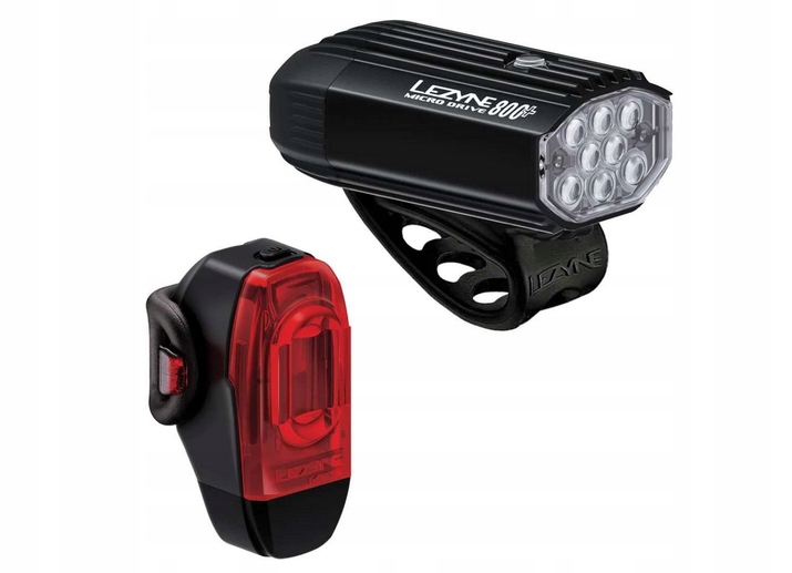 Sada světel Lezyne Led Micro Drive 800+ Ktv Drive+