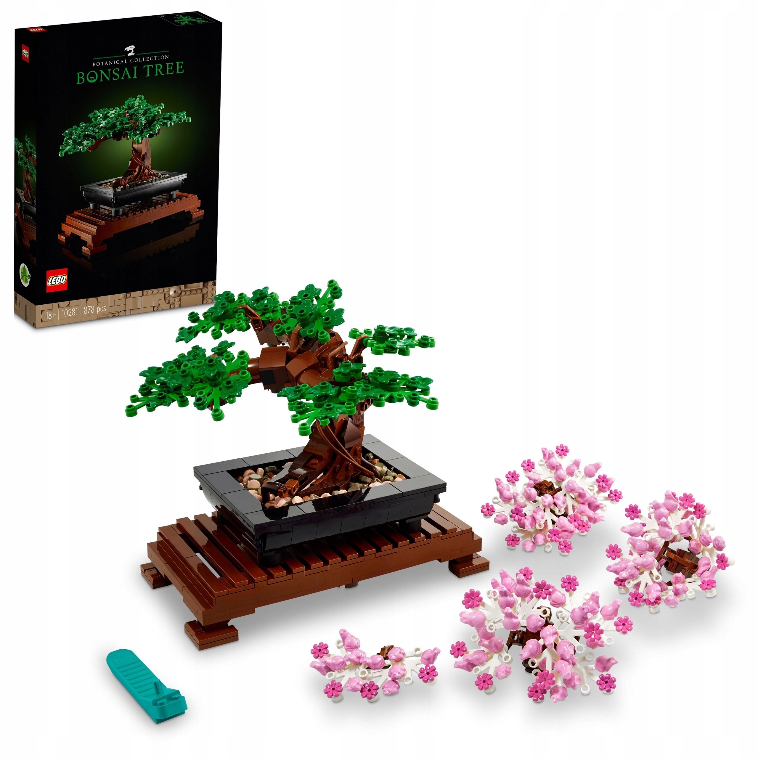 Lego Icons 10281 Drzewko bonsai klocki
