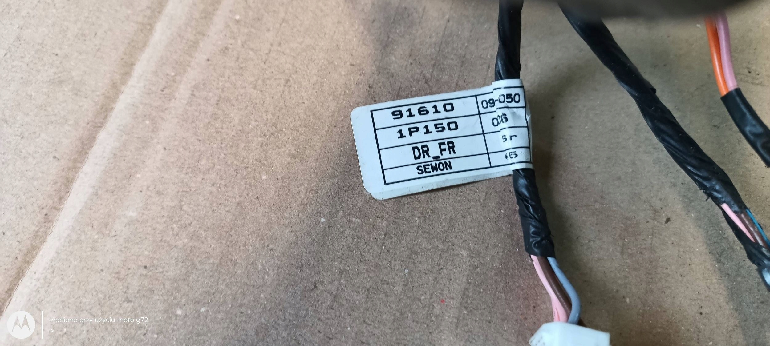 HYUNDAI IX20 VENGA wiring door left front 13-19R