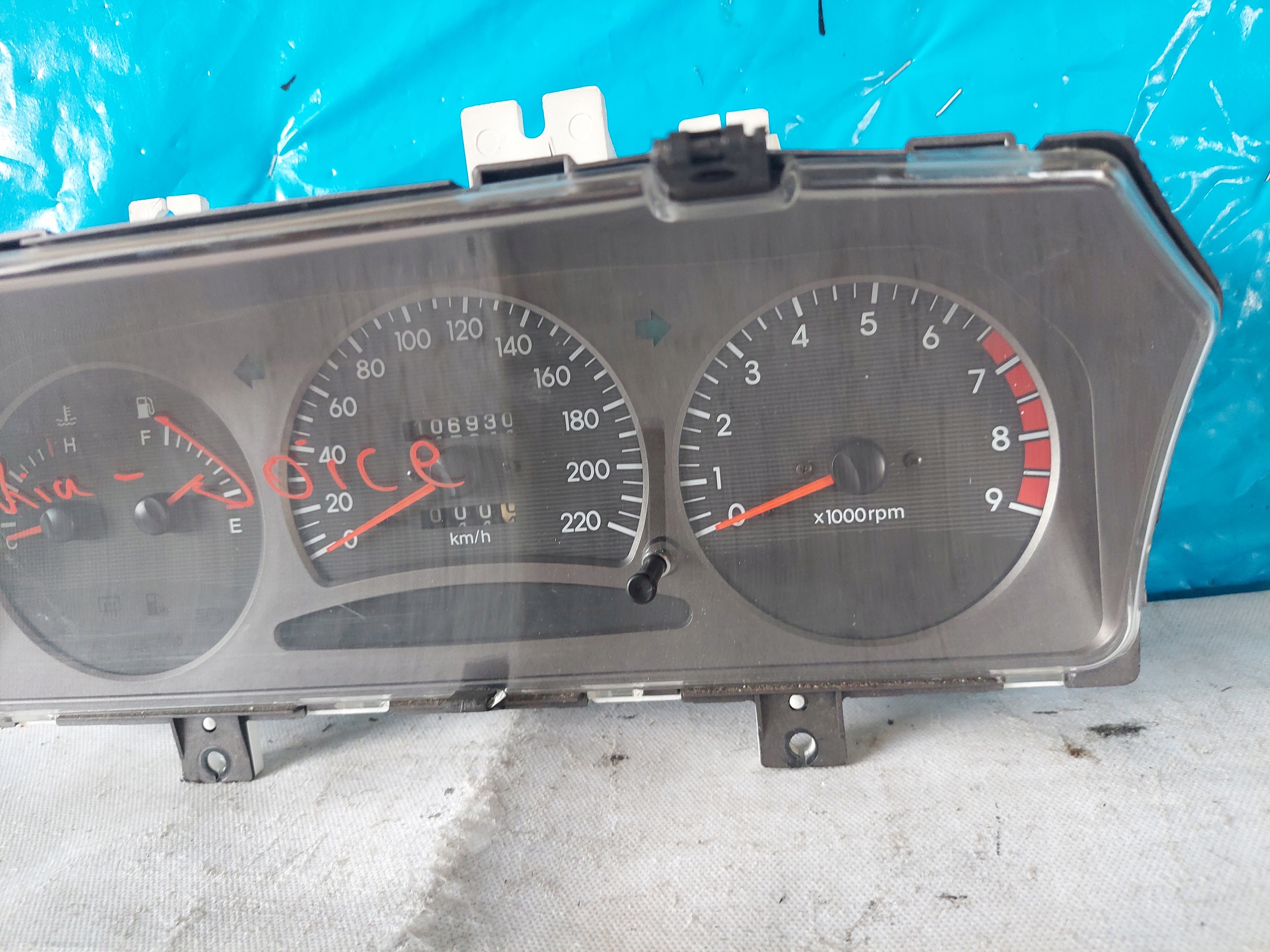 dials clock KIA JOICE 2.0 16V 20010903