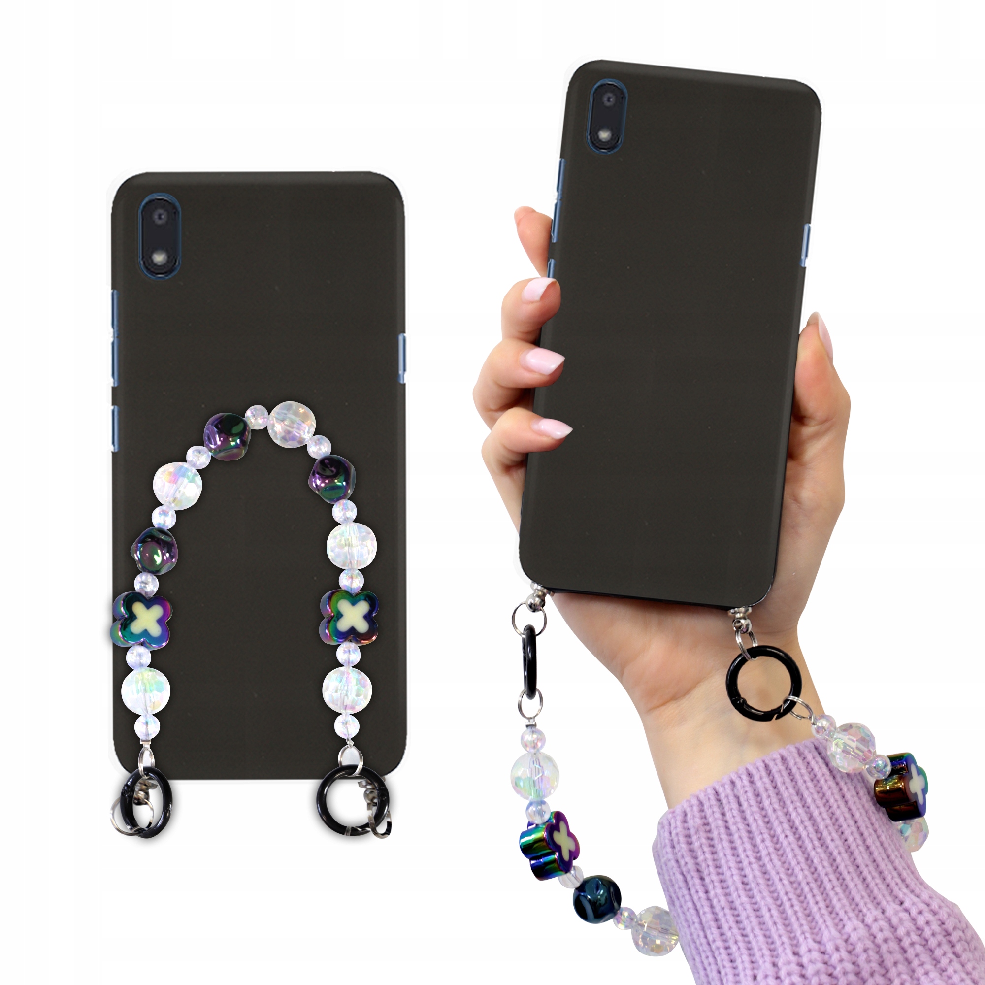 Matné Čierne Puzdro Pre Lg K20 Blink Korale Holo