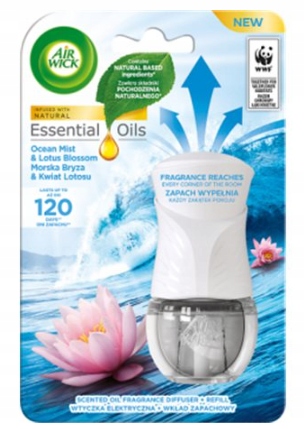 

Air Wick Odświeżacz Powietrza Ocean Lotus 19ml