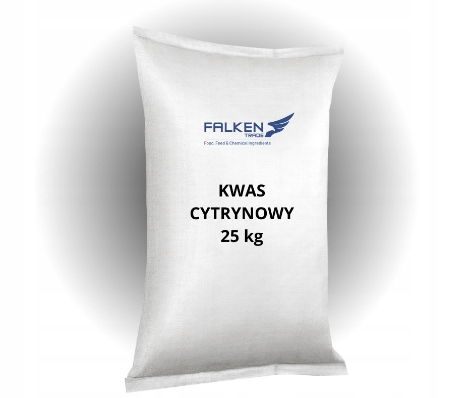 Kwas cytrynowy E330 25 kg Gmo Free – spożywczy I czysty I
