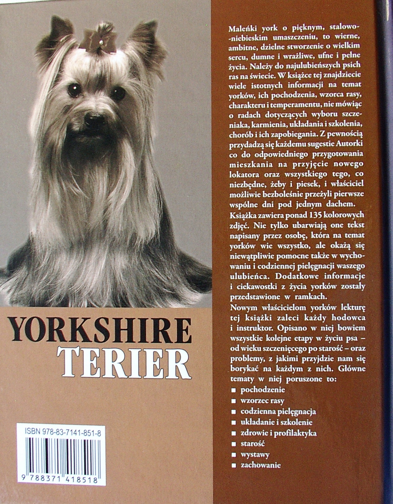 YORKSHIRE TERIER - Rachel Keyes [7753C] ISBN 9788371418518
