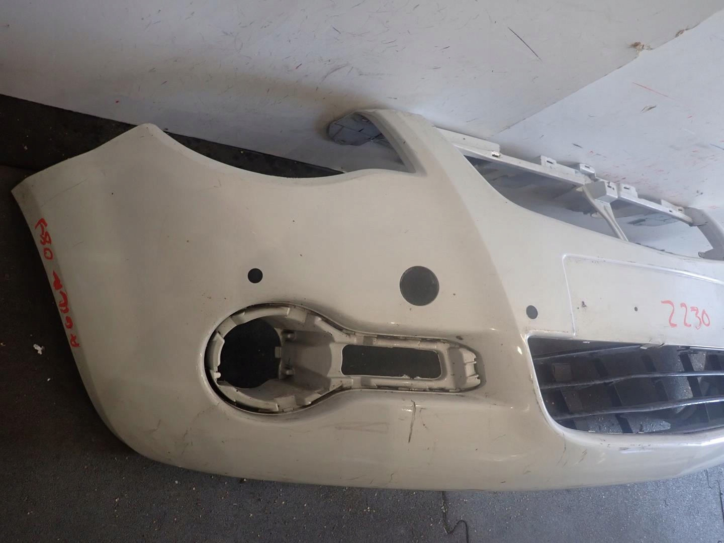 bumper front front OPEL AGILA B II 2008- 71711-52K00