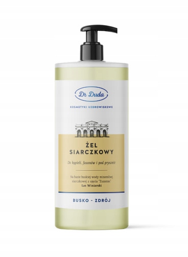 

Żel Siarczkowy dozownik – do kąpieli 500 g Dr Duda