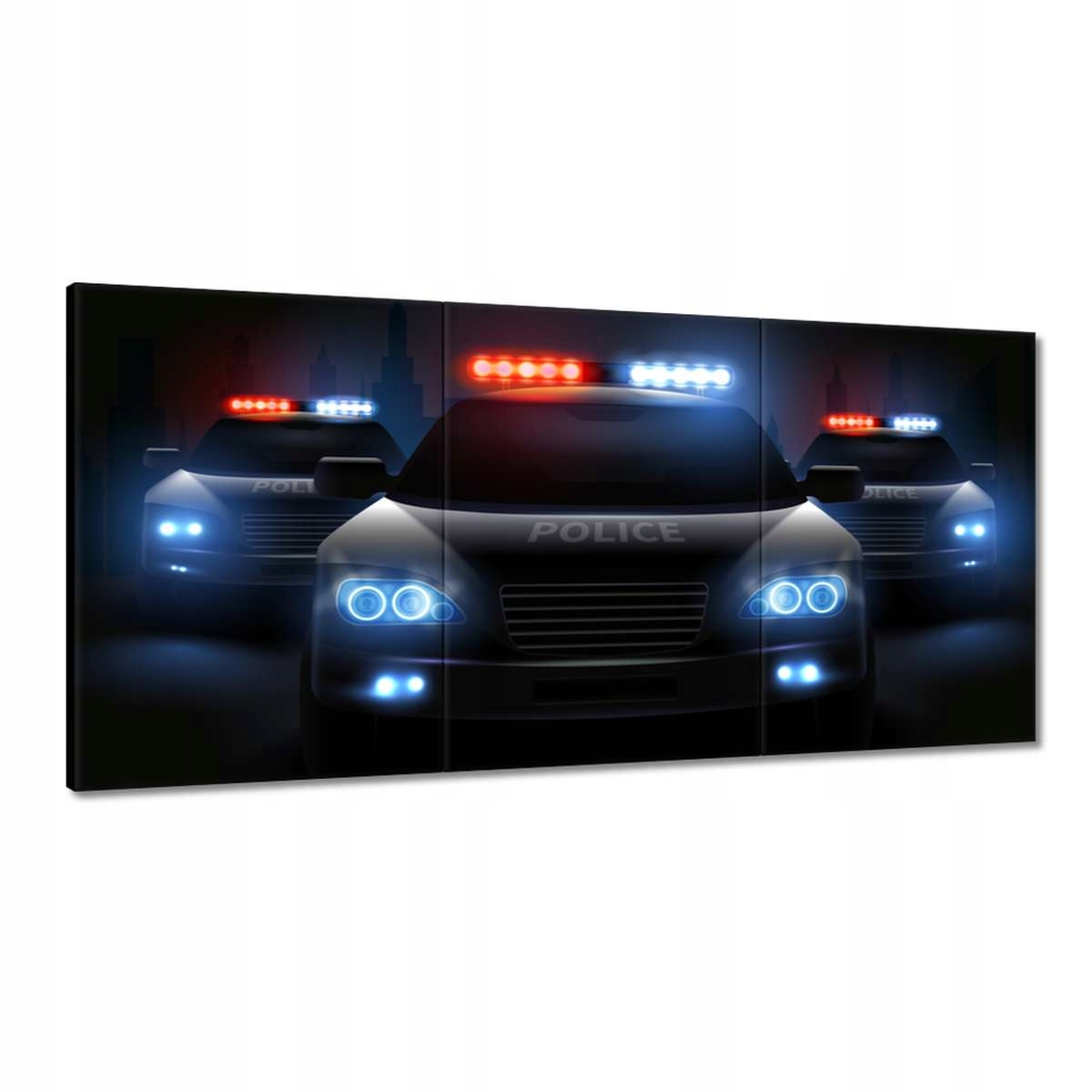 Obrazy 180x90 Policajné policajné vozidlá