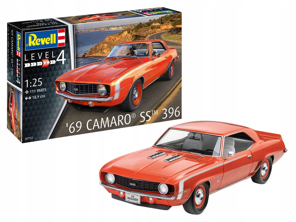 Model Ke Slepení Revell Camaro Ss 69' 1:25