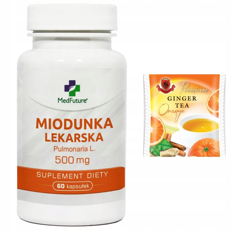 

Medfuture Miodunka lekarsk 500mg 60 Płuca Oskrzela