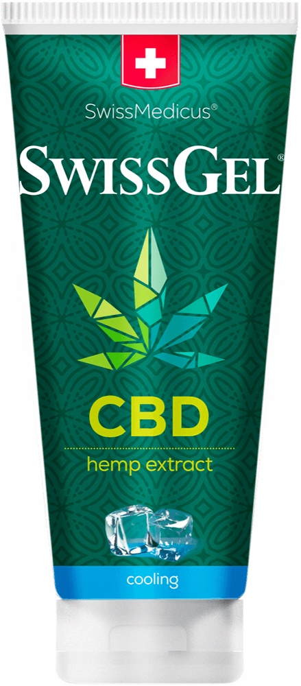 

SwissGel z olejkiem Cbd z konopii chłodzący