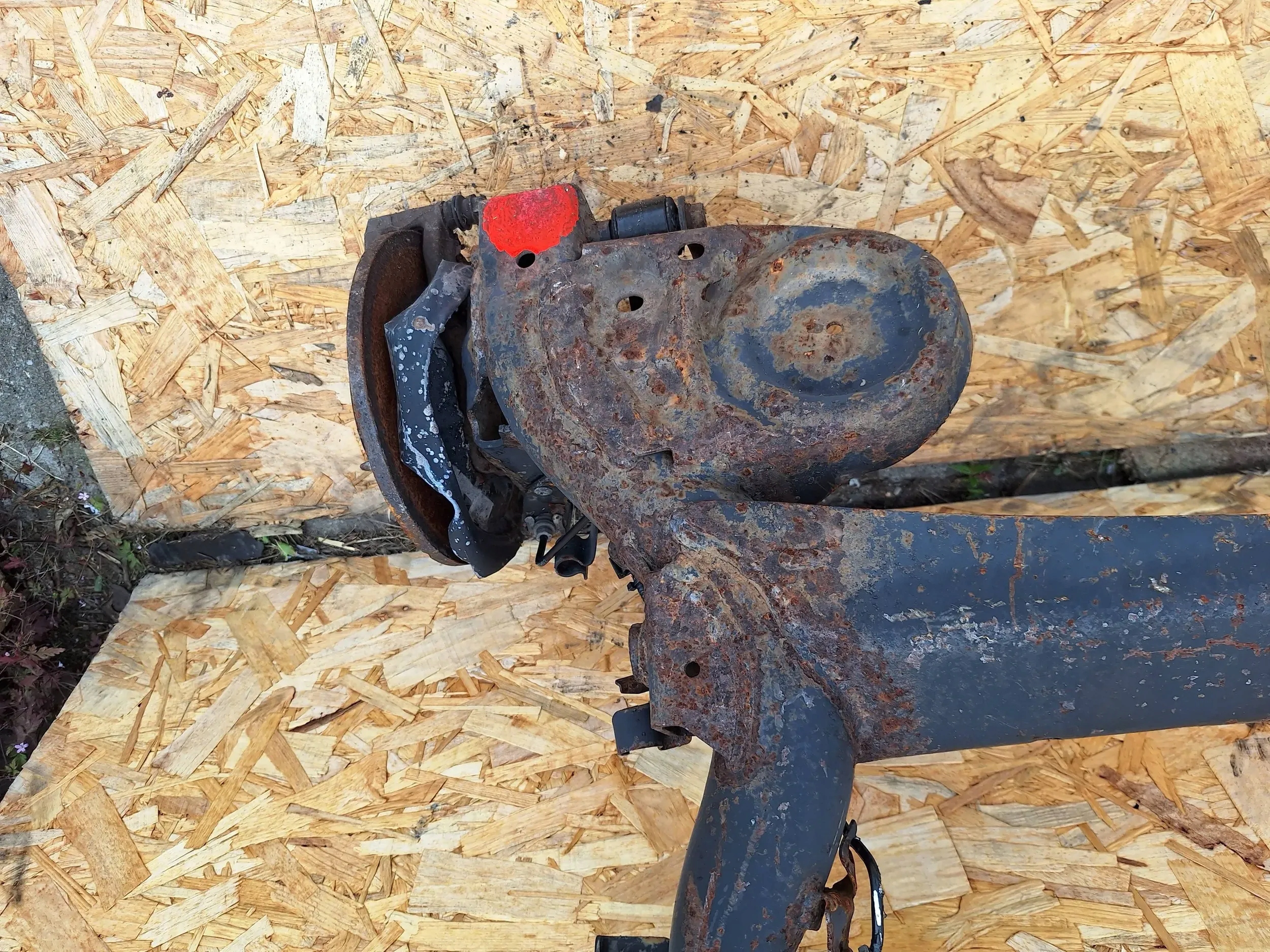 Oś tył Fiat 500 07- Producent części Fiat OE