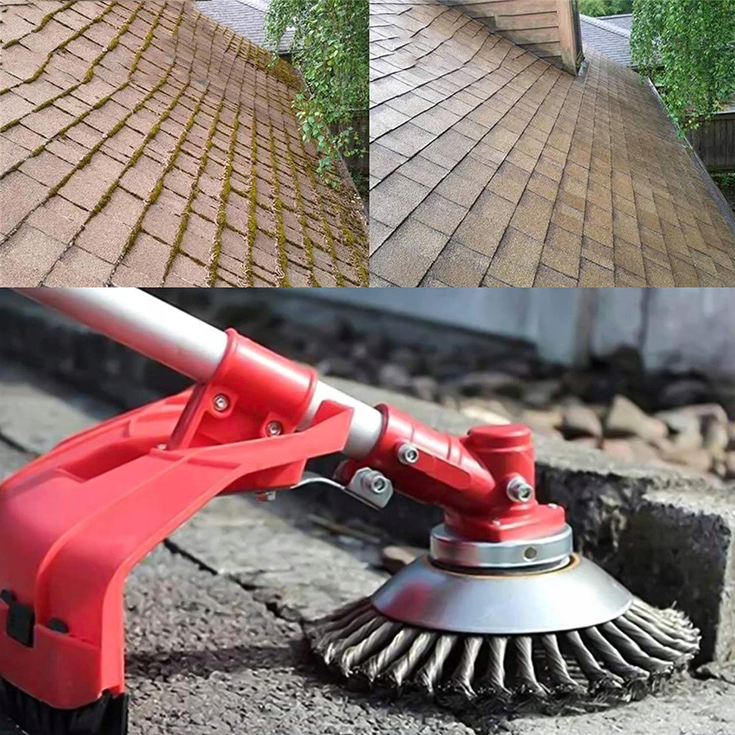 SZCZOTKA DRUCIANA DO PODKASZARKA KOSIARKA 200*25MM DO OGRÓD TRAWNIKOWY Kod producenta SZCZOTKA DRUCIANA STAL