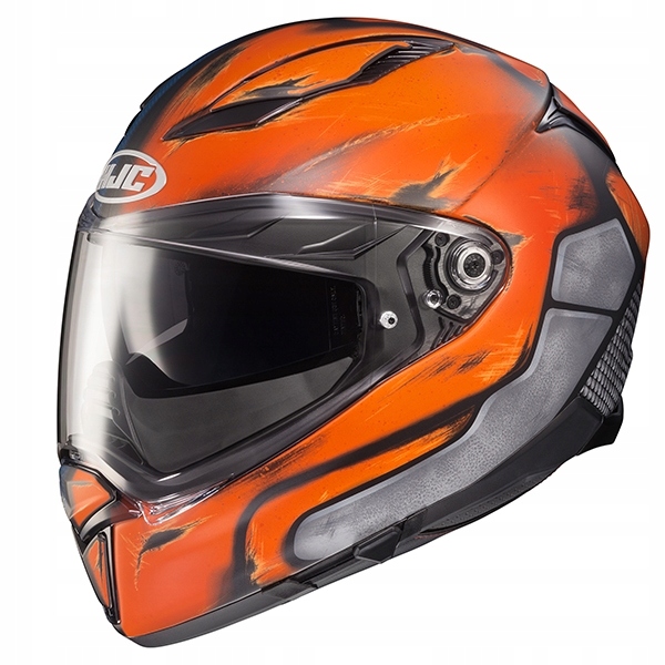 Motocyklová Prilba Hjc F70 Deathstroke DC Comics Blue Orange XXL (XXL)