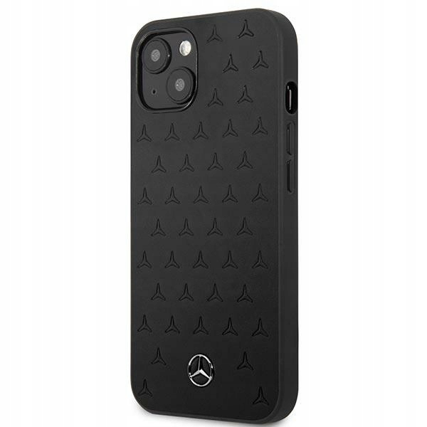 Mercedes Etui Hardcase Do Iphone 13 Mini 5,4 Leather Stars Pattern Ochrona