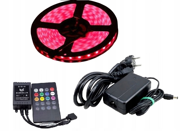 Sada Led Rgb 300 Smd 5050 IP68 Hudební Disco 5 m