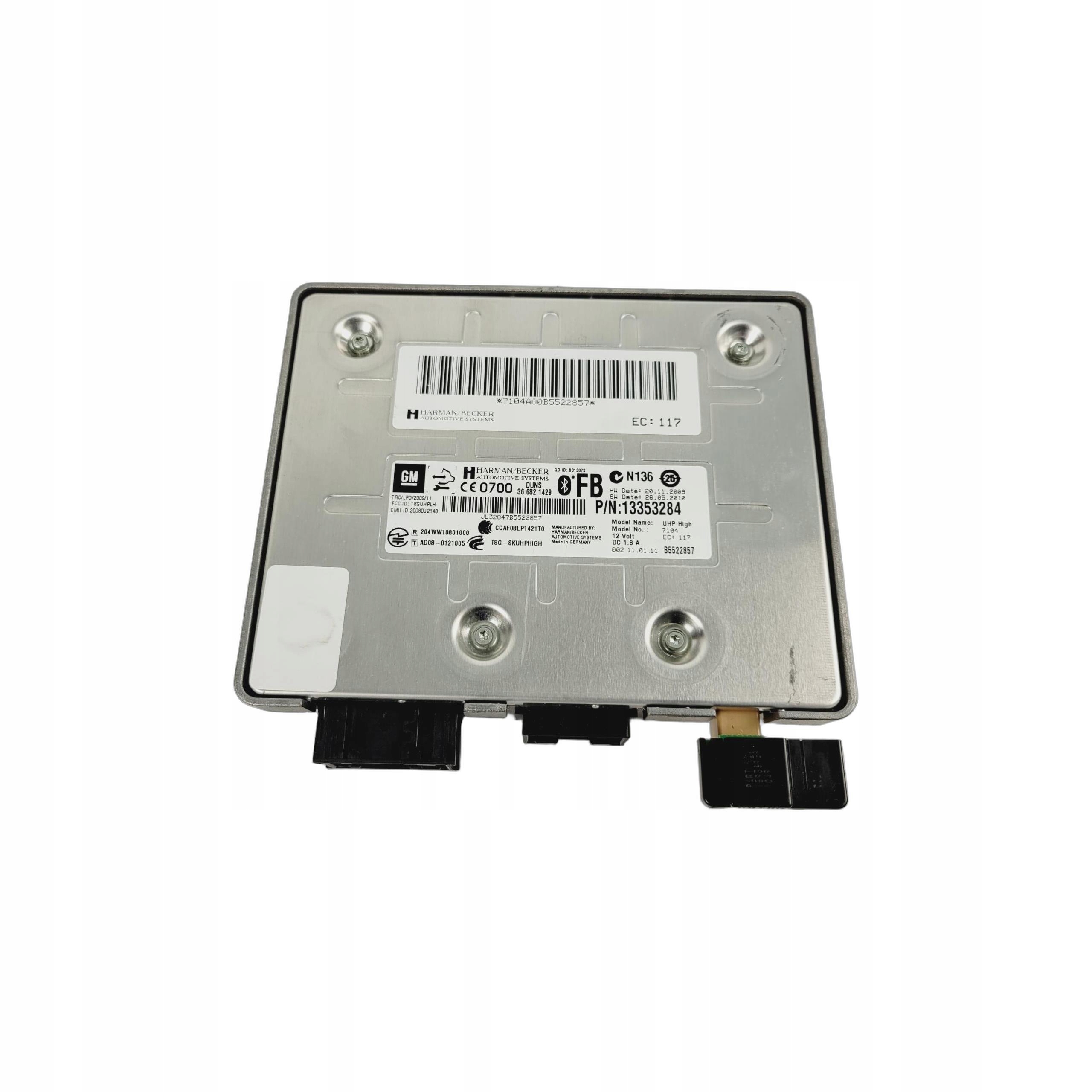 Bedienteil modul BLUETOOTH OPEL INSIGNIA A 13353284