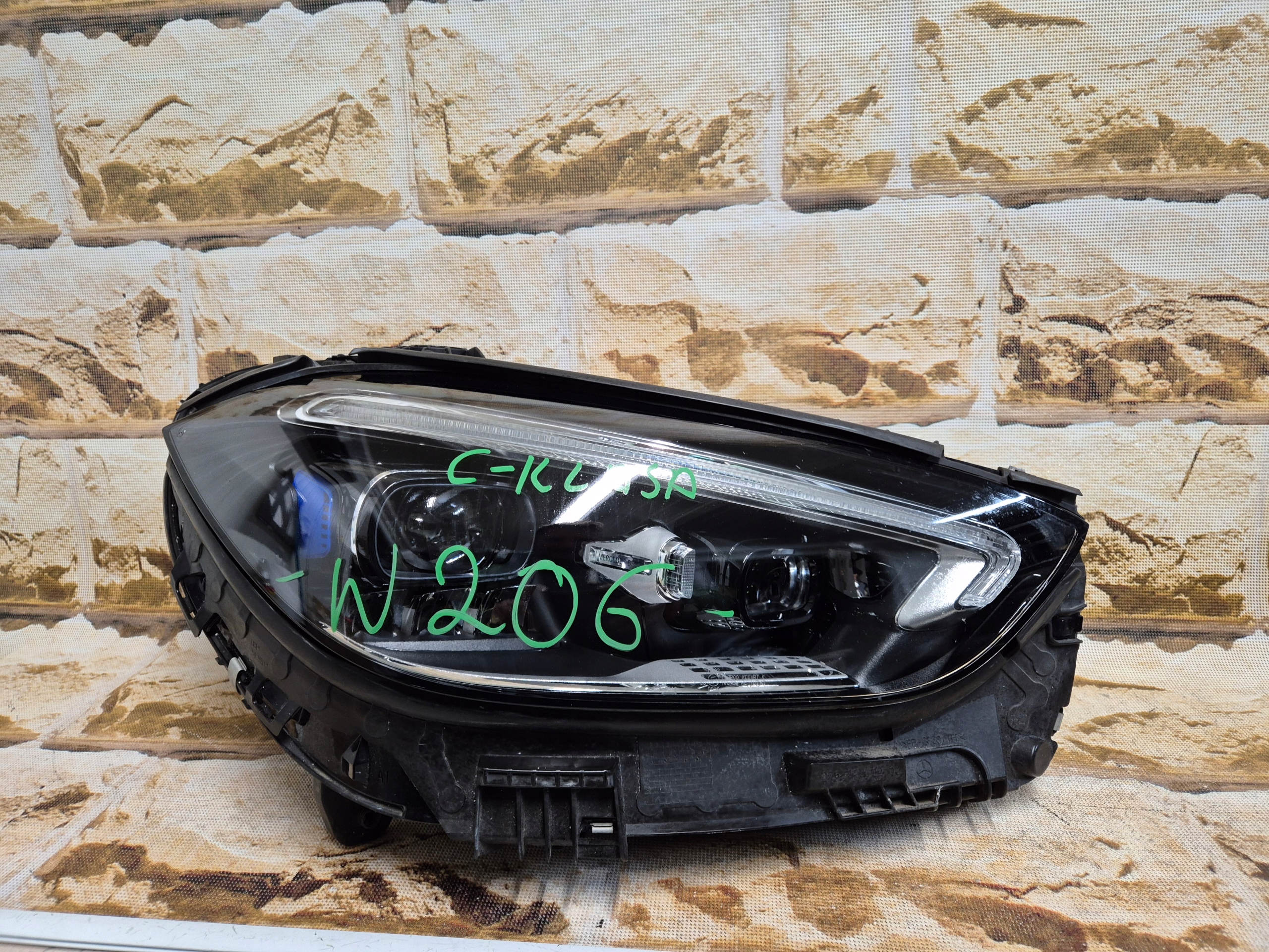 mercedes c klasa w206 digital light PRAWA EUROPA europa idealna