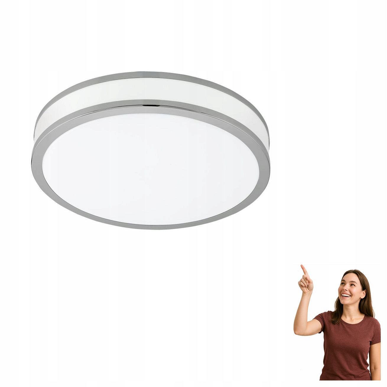 Led stropná lampa 15,6W Palermo 2 95682 Eglo