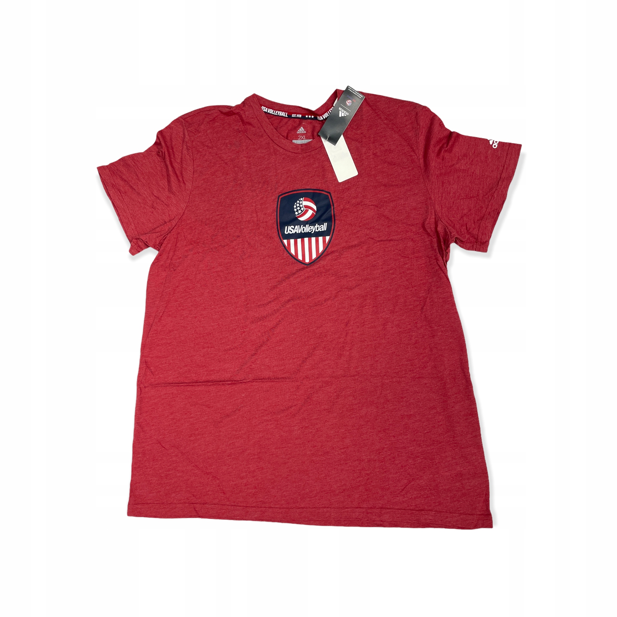 Koszulka t-shirt męski Adidas logo Volleyball XXL