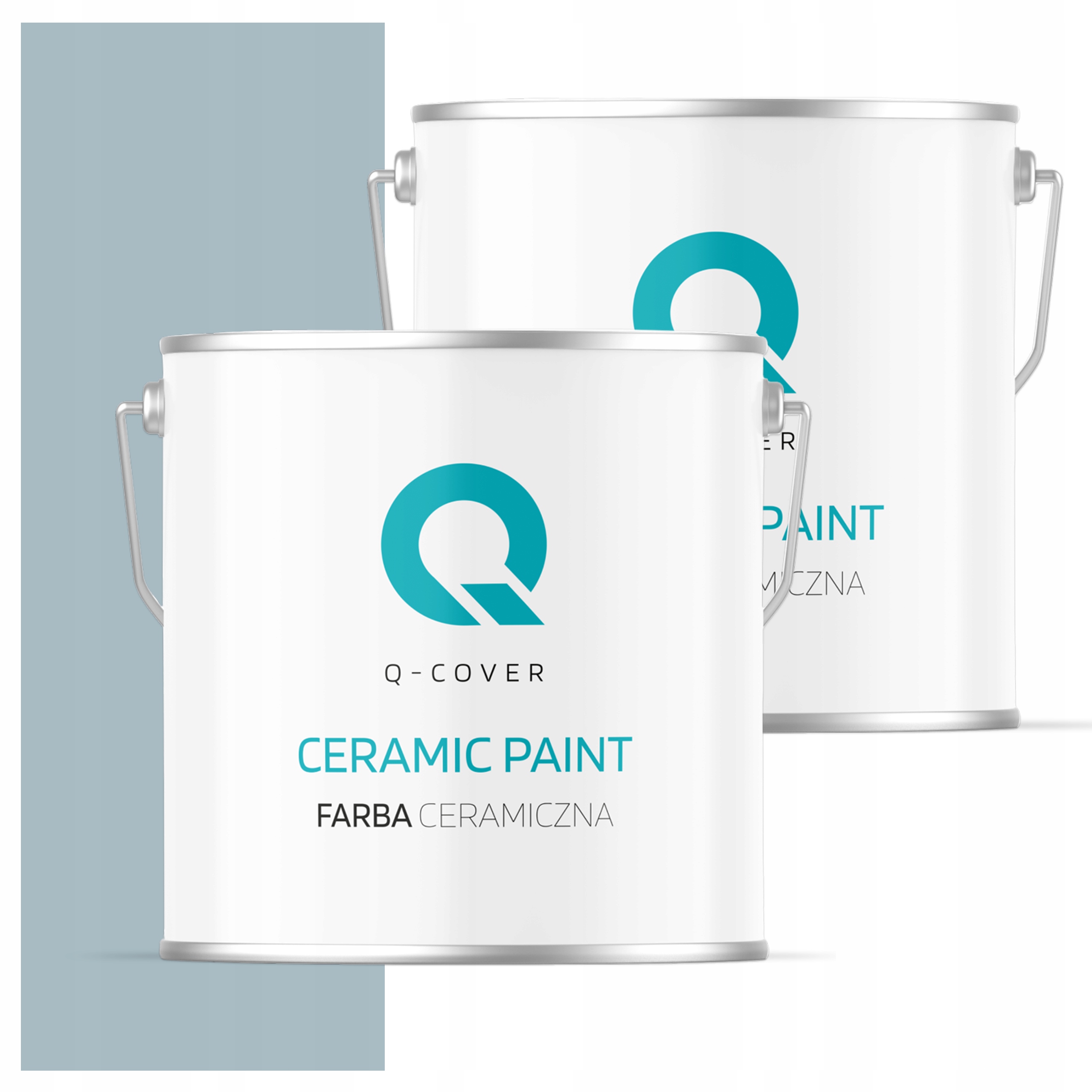 Keramická umývateľná farba na interiér 5L Hlboká matná šedá platinová H0746