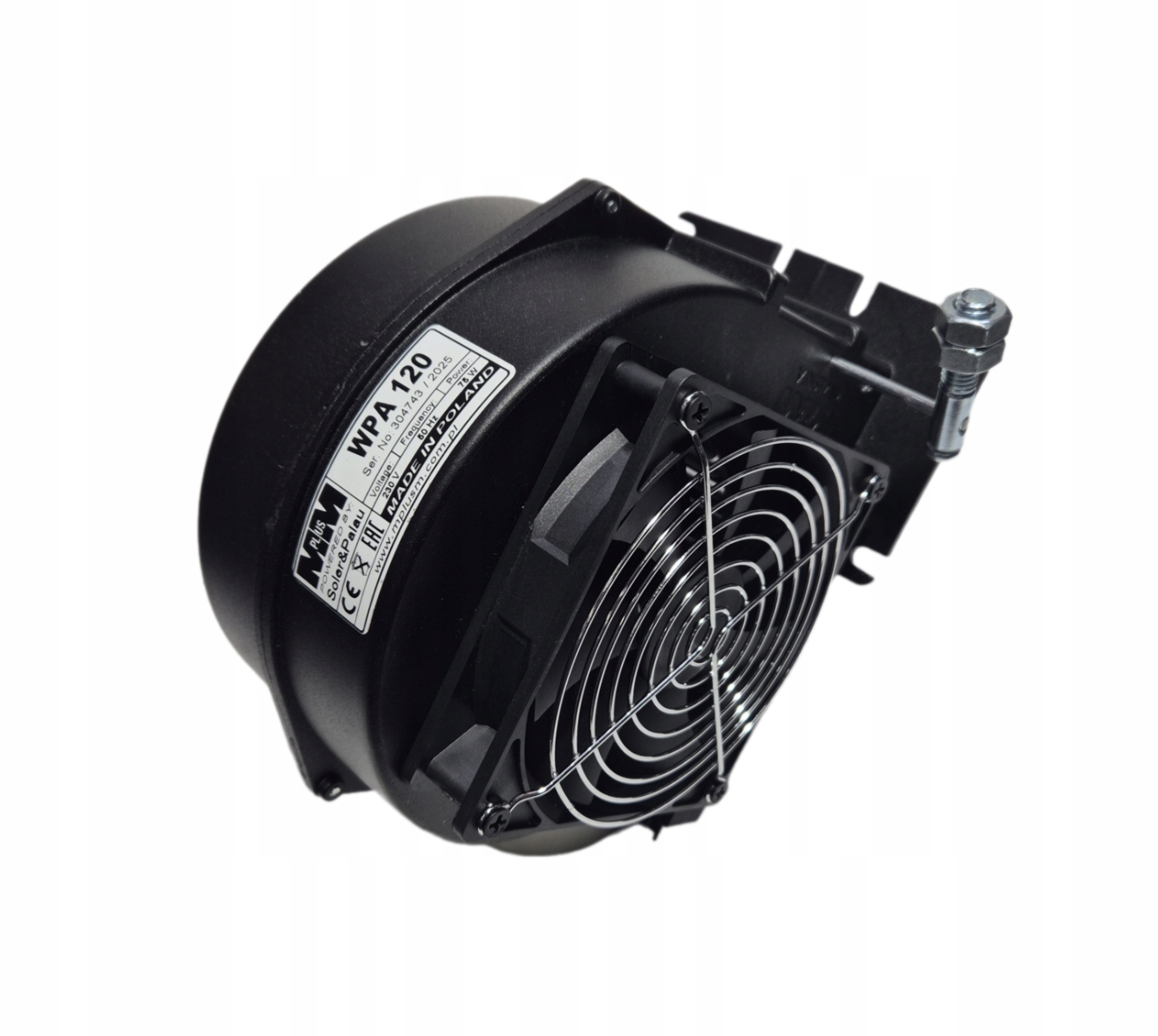 Ventilátor na fúkanie Defro MPlusM Wta Wpa 120T s turbínou STP120 pre K1PV4