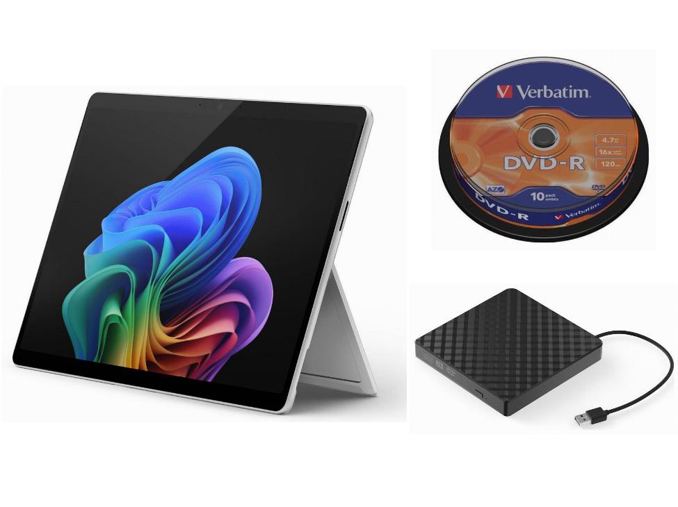 Laptop Microsoft Windows 11 Pro Intel Core Ultra 5 Zewnętrzny Napęd DVD